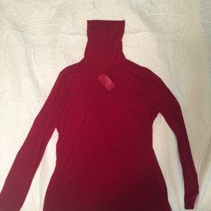 NWT P. Luca Red Long Sleeve Top